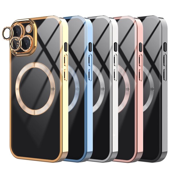 iPhone Case Manufacturer - OEM Magnetic Electroplate Shell for iPhone 14 15
