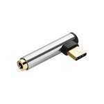 Audio Adapter Factory - USB C to 3.5Mm Elbow Jack Adapter