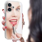 iPhone Case Manufacturer - OEM Silver Mirror Soft TPU Cover for iPhone 16