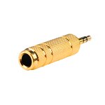 Audio Adapter Manufacturer - 6.35mm to 3.5mm Stereo Headphones Adapter
