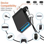 USB Adapter Supplier - Type C to USB 3.0 Converter with Rope