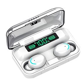 Bluetooth Earphones Supplier - F9 IPX7 Waterproof Noise Cancelling Earbuds