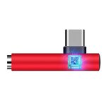 Audio Adapter Supplier - Type C to 3.5Mm Gold-Plated Elbow Audio Adapter