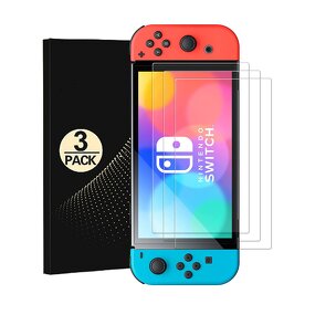 Screen Protector Manufacturer - Transparent Glass for Nintendo Switch Oled Lite
