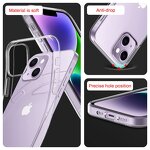 iPhone Case Factory - 2.0mm Clear TPU Shockproof Case for iPhone 14 Series
