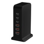 Charger Factory - 168W GaN Portable Desktop Fast Charger 3+3 Port