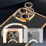 iPhone Case Manufacturer - OEM Magnetic Electroplate Shell for iPhone 14 15