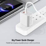Charger Manufacturer - 20W Dual Port QC3.0 PD Fast Wall Charger