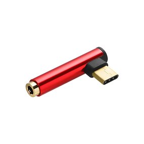 Audio Adapter Factory - USB C to 3.5Mm Elbow Jack Adapter