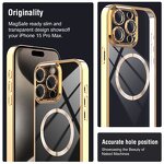 iPhone Case Manufacturer - OEM Magnetic Electroplate Shell for iPhone 14 15