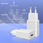 Charger Factory - 10W 5V 1A 2A EU Plug USB Wall Charger Adapter