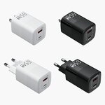 Charger Supplier - 65W GaN PD Foldable Dual Port Wall Adapter for Laptop