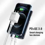 Charger Factory - 33W GaN Dual Port Foldable Fast Wall Charger