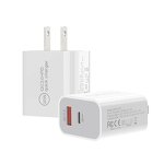 Charger Factory - 20W A+C Dual Port QC3.0 PD Fast Wall Charger