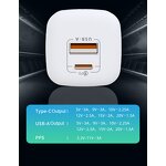 Charger Factory - 33W GaN Dual Port Foldable Fast Wall Charger