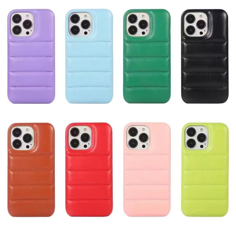 iPhone Case Manufacturer - OEM Down Jacket Phone Case for iPhone 11 12 13