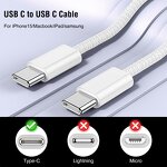 Type C Cable Manufacturer - 60W 1M Braided Nylon Fast Charging Cable