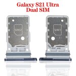 Sim Card Tray Manufacturer - Single Dual Tray Slot for Samsung Galaxy S21 Ultra