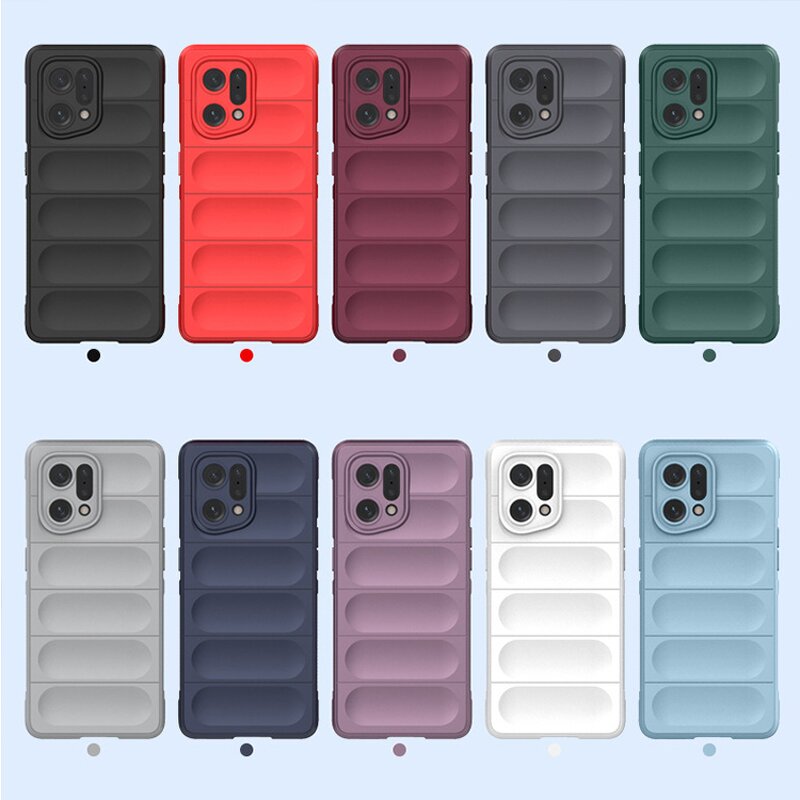 Phone Case Supplier - Flocking Lining Wireless Charging Case for OPPO Realme