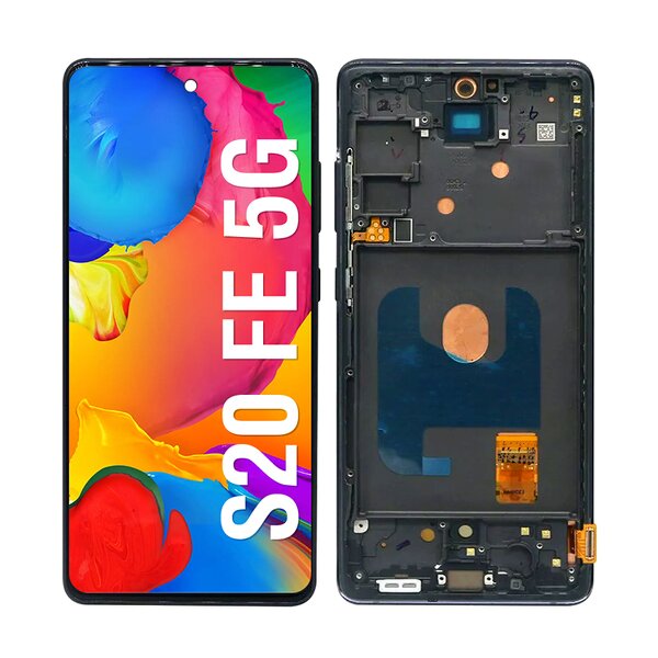 Phone LCD Manufacturer - OLED Display for Samsung S20 FE 5G with Frame