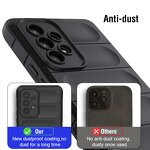 Phone Case Manufacturer - TPU Flocking Lining Case for Samsung A22 A32 A52 Series