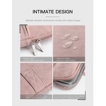 Laptop Sleeve Factory - Slim Faux Leather Computer Tablet Carrying Case