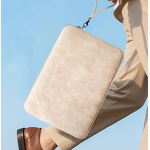 Laptop Sleeve Factory - Popular Carrying Storage Pockets PU Leather with Zipper