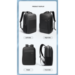 Laptop Backpack Factory - 2025 New Office Design Briefcase Fashion USB Waterproof