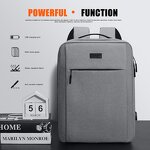 Laptop Backpack Factory - 15.6 17 Inch Nylon Travel USB Charging Waterproof for Men
