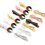 Tie Clip Factory - Manufacturer I love Palestine Theme Flag Design Tie Clip