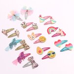 Hair Clip Set Factory - Sweet Baby Unicorn Rainbow Cat Bow Tie Clip Barrettes