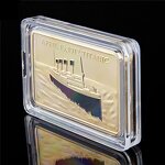 Commemorative Coin Factory - Manufacturer Double Sided Silver Gold Plated Titanic