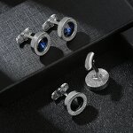 Cufflink Factory - Manufacturer Fashion Luxury Zircon Cufflink Shirt Sleeve Button