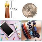 Suede Tassel Pendant Factory - DIY 38mm Suede Handmade Fringe Tassel for Jewelry