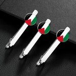 Tie Clip Factory - Manufacturer I love Palestine Flag Design Tie Clip Custom