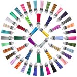 Suede Tassel Pendant Factory - DIY 38mm Suede Handmade Fringe Tassel for Jewelry