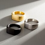 Personalized Ring Factory - Stainless Steel Stamp Engraved Laser Engraving Custom