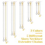 Extender Chain Factory - Manufacturer Silver Gold Plated Alloy DIY Lobsters Extender