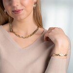 Chain Jewelry Set Factory - Men's Stainless Steel Herringbone Snake Chain Punk