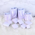 Jewelry Gift Box Factory - Black Matte Kraft Paper Box for Earrings Bracelets