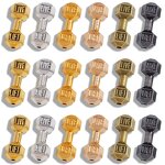 Dumbbell Bead Pendant Factory - Antique Silver Gold Gun-Black Plated Dumbbell Bead