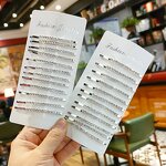 Crystal Hairpin Factory - Girls Bling Crystal Bobby Pins Alloy Rhinestone Clips