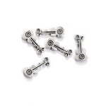 Musical Instrument Charm Factory - Antique Silver Gold Violin DIY Jewelry Accessories