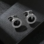 Cufflink Factory - Manufacturer Fashion Luxury Zircon Cufflink Shirt Sleeve Button