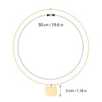 Dog Tag Necklace Factory - Stainless Steel Cat Head Custom Name Engraved