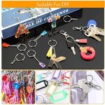 Tassel Charm Factory - DIY Crafts Tassel Pendant Keychain Rings Jewelry Accessories