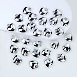 Heart Charm Factory - Manufacturer Antique Silver Solid Heart DIY Jewelry Accessories