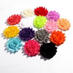 Chiffon Flower Factory - DIY 6cm Shabby Chiffon Rosette Lace Hair Accessories