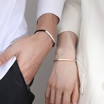 ID Bracelet Factory - Waterproof 18k Gold Stainless Steel Personalized Engraving