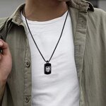 Dog Tag Necklace Factory - Stainless Steel Germany National Emblem Eagle Design